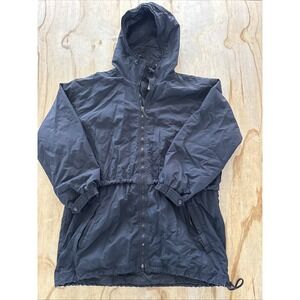 Eddie Bauer Navy Thinsulate Since With  Hood  Jacket Size Medium 90's Outdoor